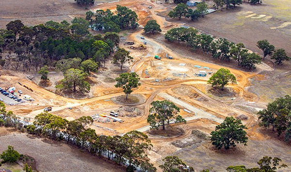 Progress at Glenlea, Mount Barker